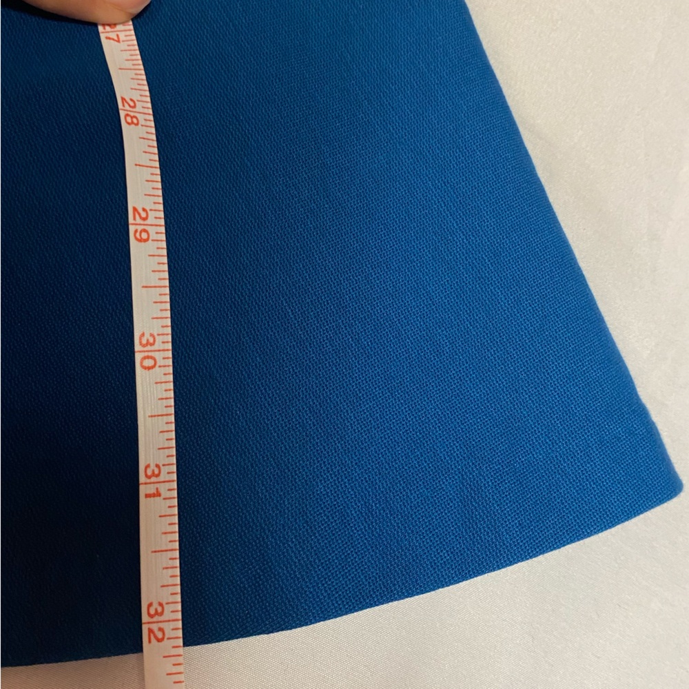 Zara Blue Flared Dress - Picture 6 of 8